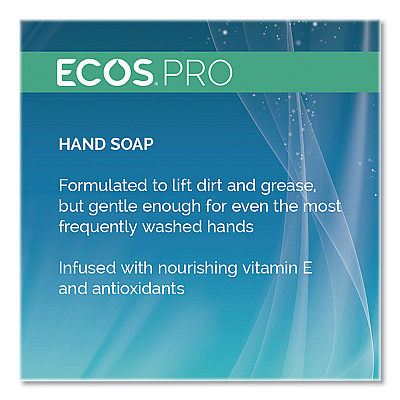 ECOS PRO Liquid Hand Soap, Free and Clean Scent, 1 gal (EOPPL966304)