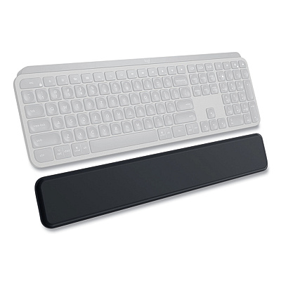 Logitech MX Foam Non-Skid Palm Rest, 16.54 x 2.52, Gray (956000001)