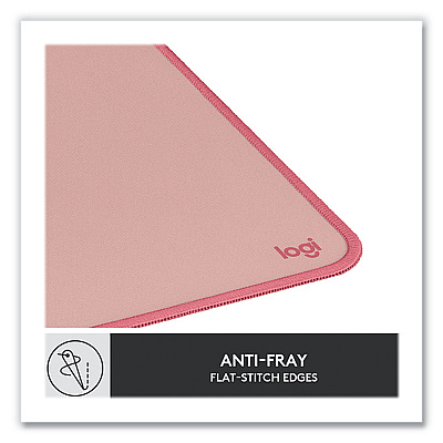 Logitech Studio Series Polyester Desk Mat, 27.5 x 11.8, Dark Rose (LOG956000048)