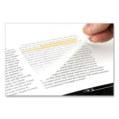 Post-it Transparent Notes, 2.88" x 2.88", 36 Sheets/Pad (MMM600TRSPT)