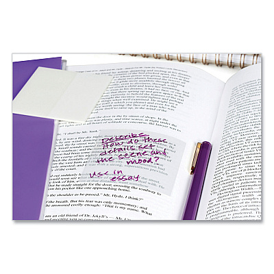 Post-it Transparent Notes, 2.88" x 2.88", 36 Sheets/Pad (MMM600TRSPT)