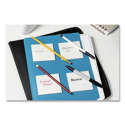 Post-it Transparent Notes, 2.88" x 2.88", 36 Sheets/Pad (MMM600TRSPT)