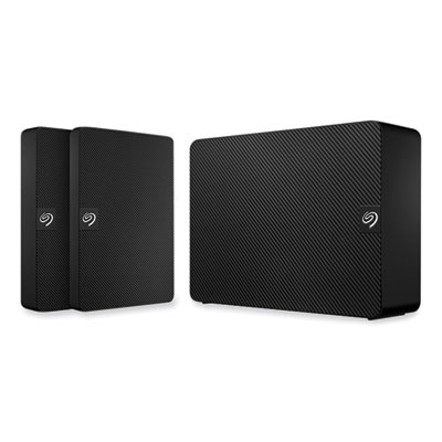 Seagate Expansion Portable External Hard Drive, 16 TB, USB 3.0, Black (STKP16000400)