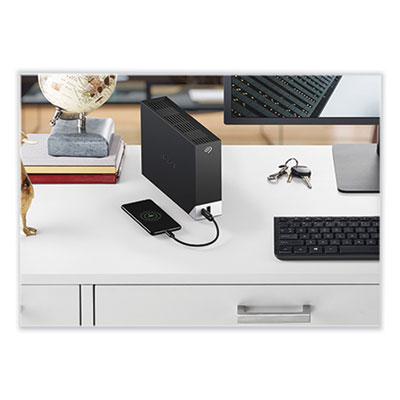 Seagate One Touch Hub USB 3.0 External Hard Drive, 4 TB, USB 3.0, Black (SGTSTLC4000400)