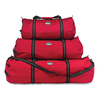 ergodyne Arsenal 5020 Gear Duffel Bag, Nylon, Medium, 13 x 28.5 x 13, Red (EGO13021)