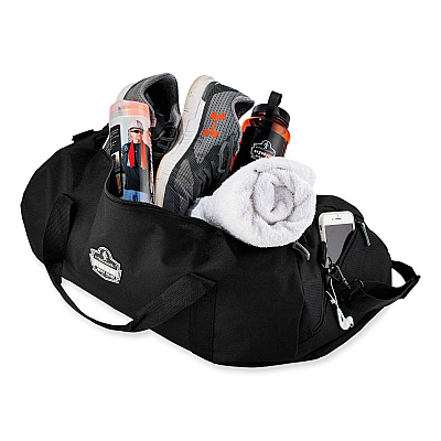 ergodyne Arsenal 5020P Gear Duffel Bag, Polyester, Small, 12 x 23 x 12, Black (EGO13320)