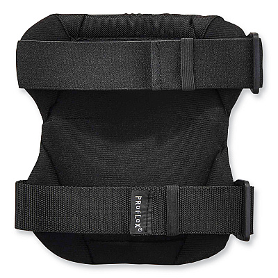 ergodyne ProFlex 300 Knee Pads, Rounded Hard Cap, Buckle Closure, One Size Fits Most, White Cap, Pair (EGO18300)