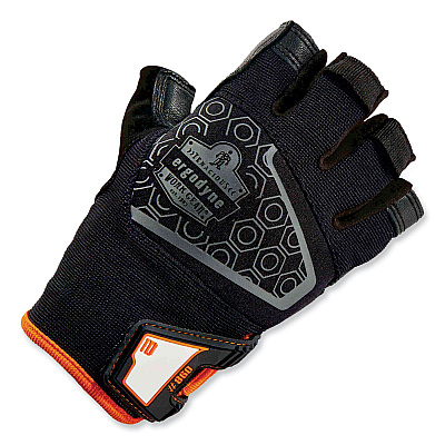 ergodyne ProFlex 860 Heavy Lifting Utility Gloves, Black, Small, Pair (EGO17282)