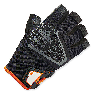 ergodyne ProFlex 860 Heavy Lifting Utility Gloves, Black, Medium, Pair (EGO17283)