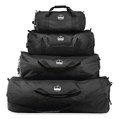 ergodyne Arsenal 5020P Gear Duffel Bag, Polyester, Extra Small, 9 x 18 x 9, Black (EGO13319)