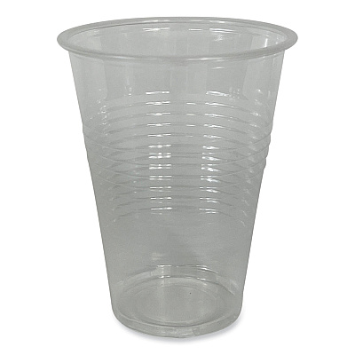 Boardwalk Translucent Plastic Cold Cups, Individually Wrapped, 9 oz, Polypropylene, 1,000/Carton (BWKWRAPCUP)