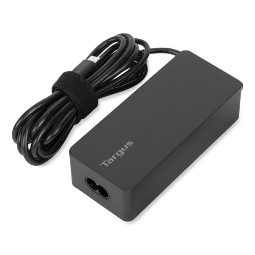 Targus Laptop Charger for USB-C Devices, 65 W, Black (APA107BT)