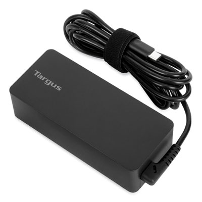 Targus Laptop Charger for USB-C Devices, 65 W, Black (APA107BT)