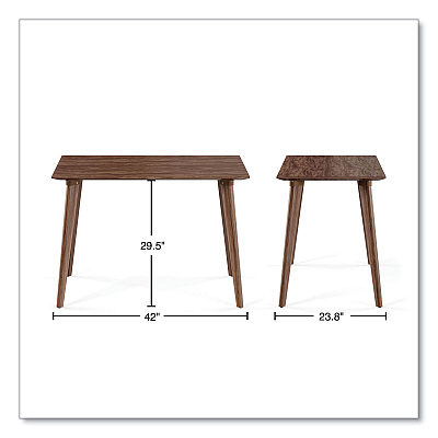 Union & Scale MidMod Writing Desk, 42" x 23.82" x 29.53", Espresso (UOS60412CC)