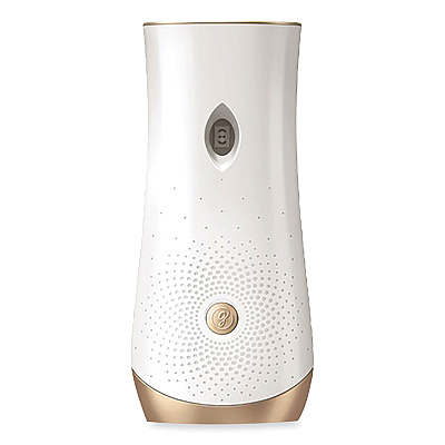 Glade Automatic Spray Starter Kit, Spray Unit and Refill, White/Gold, Cashmere Woods (SJN343258)