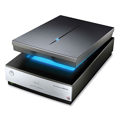 Epson Perfection V850 Pro Scanner, Scans Up to 8.5" x 11.7", 6400 dpi Optical Resolution (B11B224201)