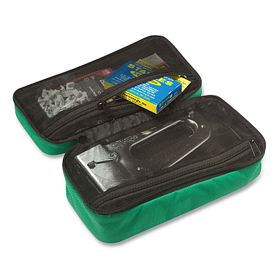 ergodyne Arsenal 5875 Large Buddy Organizer, 2 Compartments, 4.5 x 10 x 3.5, Green (EGO13214)