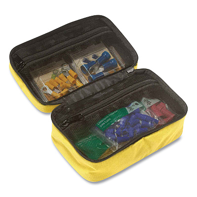 ergodyne Arsenal 5876 Small Buddy Organizer, 2 Compartments, 4.5 x 7.5 x 3, Yellow (EGO13225)