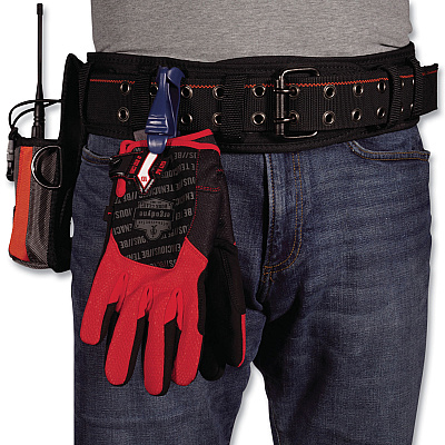 ergodyne Arsenal 5550 3" Padded Base Layer Tool Belt, Fits Waist 46" to 58", Polyester, Black (EGO13655)