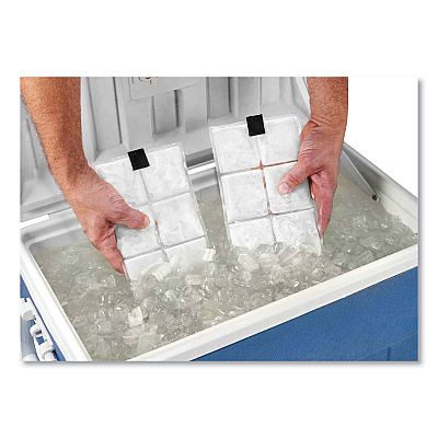 ergodyne Chill-Its 6250 Lightweight Phase Change Cooling Packs, 6 x 13, 4/Carton (EGO12120)
