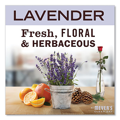 Mrs. Meyer's Clean Day Hand Lotion, 12 oz Pump Bottle, Lavender (SJN686640)