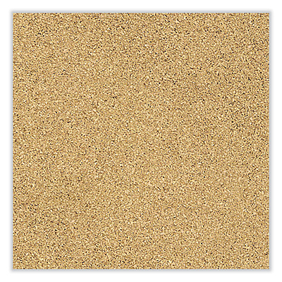 Ghent Aluminum-Frame Natural Corkboard, 24 x 18, Tan Surface, Satin Aluminum Frame (GHE13181)