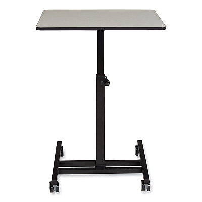 NPS Sit-Stand Student's Desk, 20.75" x 26" x 27.75" to 44.5", Gray Nebula (NPSEDTC)