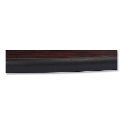 NPS Cafe Table, 36" Diameter x 42h, Round Top/Base, Mahogany Top, Black Base (NPSCT13636RB1MY)