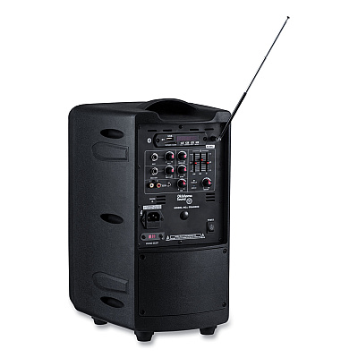 Oklahoma Sound Wireless PA System with Wireless Headset Microphone, 40 W, Black (NPSPRA8000PRA87)