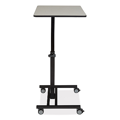 NPS Sit-Stand Student's Desk, 20.75" x 26" x 27.75" to 44.5", Gray Nebula (NPSEDTC)