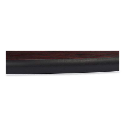 NPS Cafe Table, 36w x 36d x 36h, Square Top/X-Base, Mahogany Top, Gray Base (NPSCG33636XC1MY)