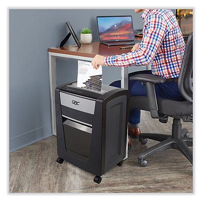 GBC ShredMaster SX20-08 Micro-Cut Shredder, 20 Manual Sheet Capacity (GBC1758502F)