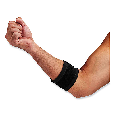 ergodyne ProFlex 500 Elbow Brace Strap, Large, Black (EGO16004)