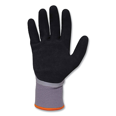 ergodyne ProFlex 7501 Coated Waterproof Winter Gloves, Gray, Small, Pair (EGO17632)