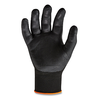 ergodyne ProFlex 7001 Nitrile-Coated Gloves, Black, X-Large, Pair (EGO17955)