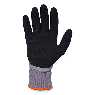 ergodyne ProFlex 7501-CASE Coated Waterproof Winter Gloves, Gray, Large, 144 Pairs/Carton (EGO17934)