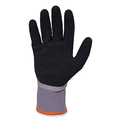 ergodyne ProFlex 7501-CASE Coated Waterproof Winter Gloves, Gray, 2X-Large, 144 Pairs/Carton (EGO17936)