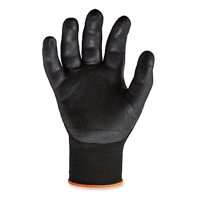 ergodyne ProFlex 7001 Nitrile-Coated Gloves, Black, 2X-Large, Pair (EGO17956)