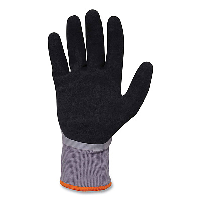 ergodyne ProFlex 7501-CASE Coated Waterproof Winter Gloves, Gray, Small, 144 Pairs/Carton (EGO17932)