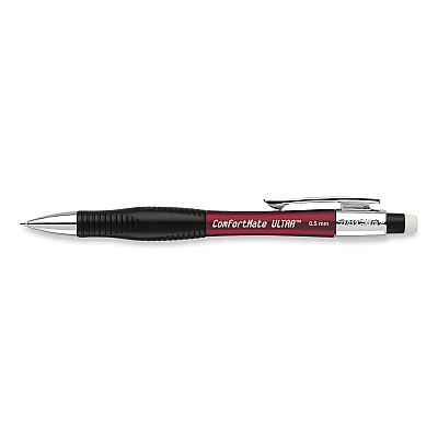 Paper Mate ComfortMate Ultra Pencil Starter Set, 0.5 mm, HB (#2), Black Lead, Assorted Barrel Colors, 2/Pack (PAP1738795)