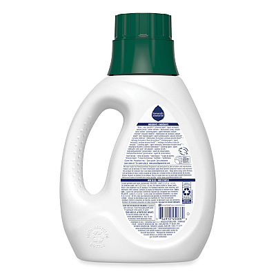 Seventh Generation Natural Liquid Laundry Detergent, Fragrance Free, 45 oz Bottle, 6/Carton (SEV45066CT)