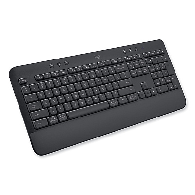 Logitech Signature K650 Wireless Comfort Keyboard, Graphite (LOG920010908)