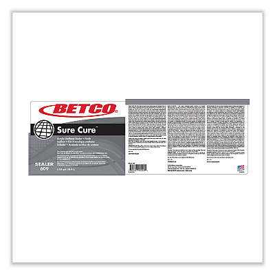 Betco Sure Cure Urethane Fortified Sealer/Finish, 5 gal Bag-in-Box (BET609B500)
