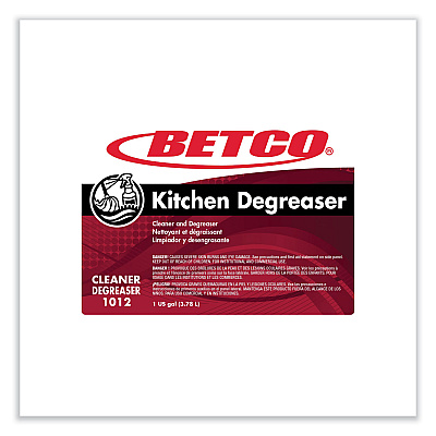 Betco Kitchen Degreaser, Characteristic Scent, 1 gal Bottle, 4/Carton (BET10120400)