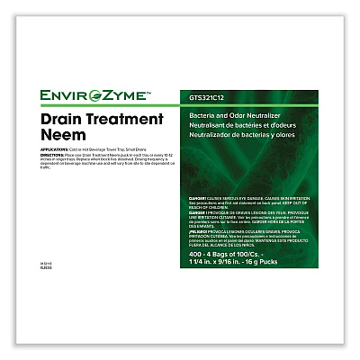 Betco FOG Puck Small Drain Treatment Neem, 8 oz, 400/Carton (BETZ321C1200)