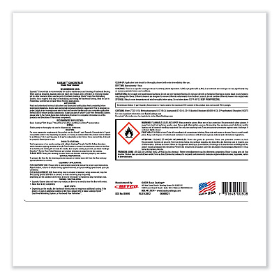 Betco Squeaky Concentrate Floor Cleaner, Characteristic Scent, 1 gal Bottle, 4/Carton (BETB06950412)