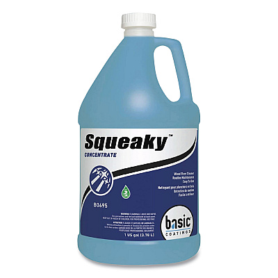 Betco Squeaky Concentrate Floor Cleaner, Characteristic Scent, 1 gal Bottle, 4/Carton (BETB06950412)