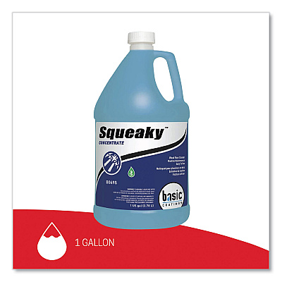 Betco Squeaky Concentrate Floor Cleaner, Characteristic Scent, 1 gal Bottle, 4/Carton (BETB06950412)