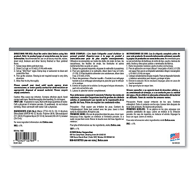 Betco Reinforce Floor Cleaner and Protectant, Lemon Scent, 1 gal Bottle, 4/Carton (BET16830400)