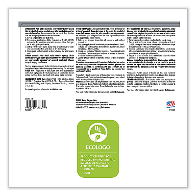 Betco One Step Floor Restorer, Lemon Scent, 1 gal Bottle, 4/Carton (BET6180400)